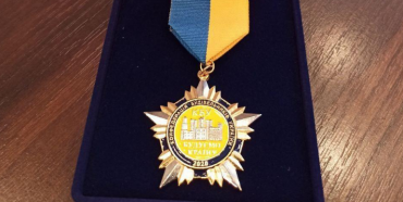 Президент КБУ нагородив рівненського мецената Юрія Чаборая почесним Орденом (ФОТО)